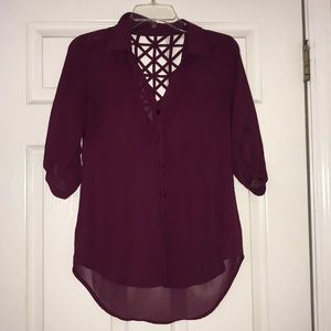 Juniors button up top small